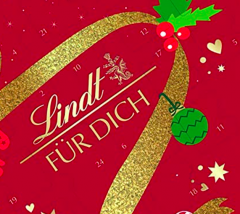 Lindt Parchen Adventskalender Линдт Адвент Календарь 2025 двойной, 2шт x 252г, 48 сладких сюрпризов