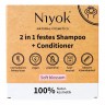 Niyok 2in1 festes Shampoo+Conditioner Soft blossom 80g Твердый шампунь+кондиционер 2в1 Мягкий цветок 80г