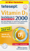 tetesept Vitamin D3 Tabletten 50 St., 15,3 g, Тетесепт Витамин D3 2000 в таблетках, 50 шт