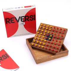 ROMBOL Reversi – Interessantes Strategiespiel fur 2 Personen aus edlem Holz Reversi – интересная стратегическая игра для двоих из ценных пород дерева