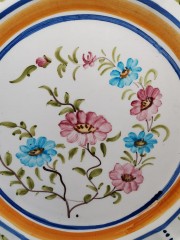 Saljo Crespo, Салджо Креспо Блюдо керамическое с яркими цветами, 28см, Испания