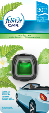 Febreze В автомобиль освежающая клипса на вентилятор весенняя свежесть, 2 мл