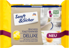 Sanft&Sicher Feuchtes Toilettenpapier Deluxe Kamille Nachfüllpack Влажная Туалетная бумага Deluxe Ромашка Запасная упаковка, 50 шт