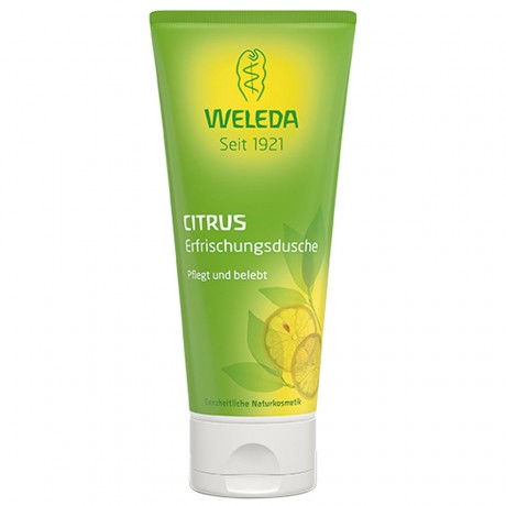 Weleda (Веледа) Citrus-Erfrischungsdusche Duschgel Гель для душа Duschlotionen, 200 мл