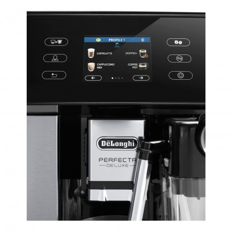 De'Longhi De'Longhi Kaffeevollautomat ESAM 460.80.MB Perfecta Deluxe, Benutzerprofile zum Speichern der personlichen Praferenzen  Полностью автоматическая кофемашина De'Longhi ESAM 460.80.MB Perfecta Deluxe, профили пользователей для сохранения личных пре
