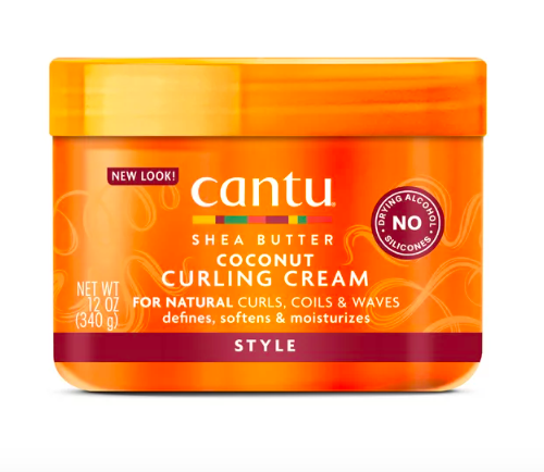 Cantu Shea Butter Coconut Curling Cream Locken Creme Канту Крем для вьющихся волос с кокосом и маслом Ши (Карите), 340 г