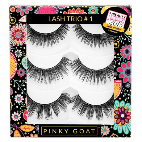 Pinky Goat Lash Trio 1 Wimpern-Sets Wimpern Sets, 1 шт.