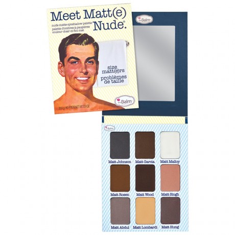 theBalm Meet Matte Nude Lidschattenpalette Paletten, 25,50 g
