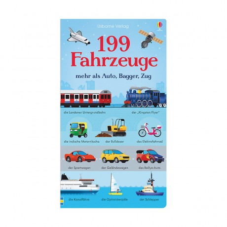 Usborne Verlag 199 Fahrzeuge 199 автомобилей