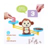 Vetaka Monkey Balance Mathematisches Spielzeug fur Kinder Обезьянка Баланс Математическая игрушка для детей