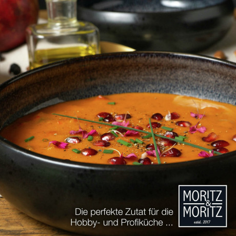 Moritz & Moritz Moritz & Moritz Suppenteller 4-tlg. REACTIV grau Суповые тарелки Moritz & Moritz 4 шт. РЕАКТИВНЫЙ