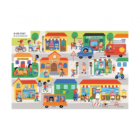 Sauerlander Verlag Meine kunterbunte Worter-Welt: Das Bilderbuch von allen Sachen Мой красочный мир слов: иллюстрированная книга всех вещей