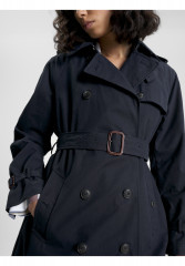 Tommy Hilfiger LONG Trenchcoat desert sky ДЛИННЫЙ плащ небо пустыни