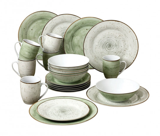 Van Well Van Well Kombiservice 24 tlg. Pur multicolour Комбинированный сервиз Van Well, 24 шт., чистый