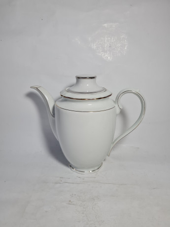 Набор для чая винтажный: чайники Schrinding Bavaria / Коллекция "Hannelore" и чайная пара Parrier Fils Paris, фарфор, Германия, 1970-80гг.