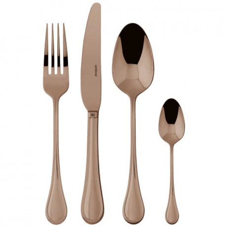 Sambonet Sambonet Royal - Edelstahl / PVD Kupfer Besteckset 24-tlg. Sambonet Royal - набор столовых приборов из нержавеющей стали / меди с PVD-покрытием, 24 предм.