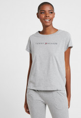 Tommy Hilfiger ORIGINAL  Pyjama top grey heather ORIGINAL топ от пижамы серый вереск