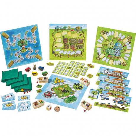 Haba HABA 302282 Meine grosse Obstgarten-Spielesammlung HABA 302282 Моя большая коллекция садовых игр