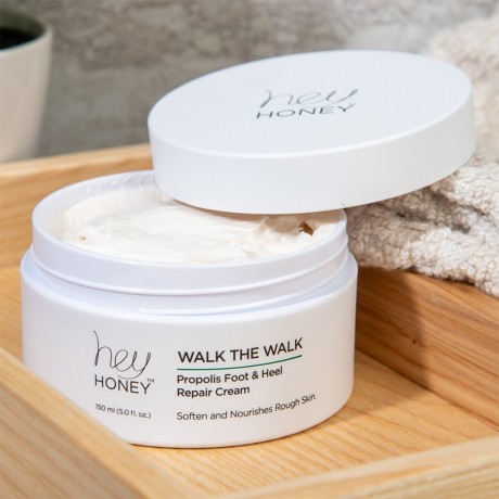 Hey Honey Walk The Walk Fuss- und Fersencreme mit Propolis  Walk The Walk крем для ног и пяток с прополисом