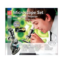 Edu-Toys Mikroskop im Handkoffer mit Zubehor Микроскоп в кейсе с принадлежностями