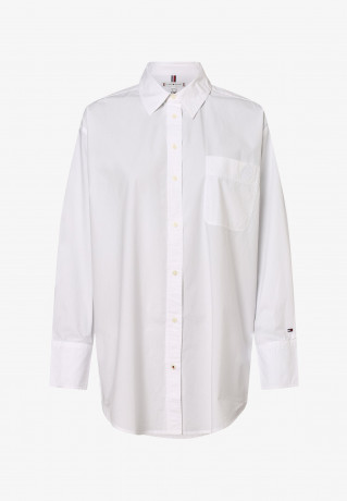 Tommy Hilfiger Button-down blouse weiss Блузка на пуговицах белый