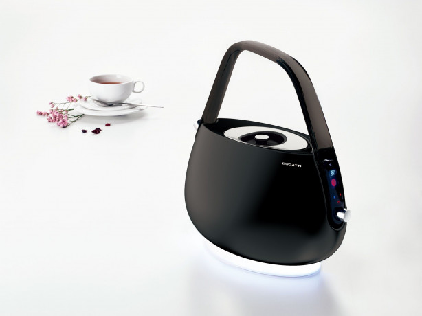 Casa Bugatti Casa Bugatti Wasserkocher Jacqueline smart Wasserkocher mit Temperatureinstellung Schwarz Чайник Casa Bugatti Умный чайник Жаклин с регулировкой температуры