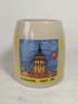 Немецкие пивные кружки винтажные Eichbaum Ureich "Мангеймерская ярмарка'92", растал, керамика, 4 шт., 0.5 л, 14 см, 1992 год.