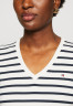 Tommy Hilfiger SLIM CODY NECK Print T-shirt white/desert sky SLIM CODY NECK Футболка с принтом белое/пустынное небо