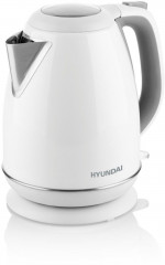 Hyundai Hyundai Wasserkocher VK302W, 1,7 l, 2200 W, Edelstahl, Uberhitzungsschutz, Automatische Abschaltung  Чайник Hyundai VK302W, 1,7 л, 2200 Вт, нержавеющая сталь, защита от перегрева, автоотключение