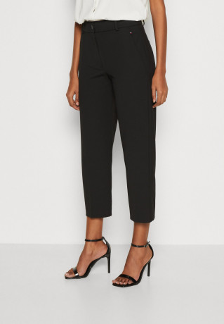 Tommy Hilfiger STRAIGHT PANT Chinos black ПРЯМЫЕ БРЮКИ Брюки чинос черный