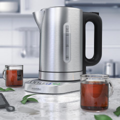 Arendo Arendo Wasserkocher, 1,7 l, 3000 W, Edelstahl, Schnellkoch, einstellbare Temperatur, Warmhaltefunktion Чайник Arendo, 1,7 л, 3000 Вт, нержавеющая сталь, для быстрого приготовления, с регулируемой температурой и функцией поддержания тепла
