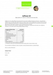 Krauterhaus Sanct Bernhardt Safflower Oil, 750 мл