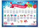 AVEO Kids 2025 Adventskalender, Адвент-календарь 2025 для детей, 24 сюрприза для ванны
