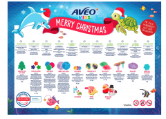 AVEO Kids 2025 Adventskalender,  Адвент-календарь 2025 для детей, 24 сюрприза для ванны