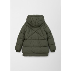 s.Oliver Warme Steppjacke mit Rippbundchen Outdoorjacken fur Madchen Теплая стеганая куртка с манжетами в резинку Уличные куртки для девочек