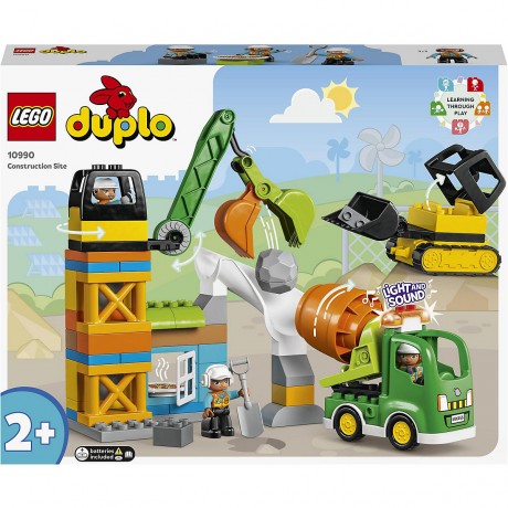 LEGO LEGO DUPLO 10990 Baustelle mit Baufahrzeugen LEGO DUPLO 10990 Строительная площадка со строительной техникой