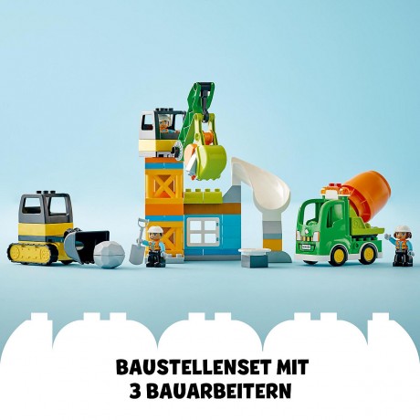 LEGO LEGO DUPLO 10990 Baustelle mit Baufahrzeugen LEGO DUPLO 10990 Строительная площадка со строительной техникой