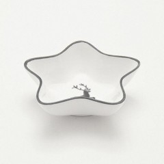 Gmundner Keramik Gmundner Keramik Grauer Hirsch Sternschale Stella d:14 cm / h: 3,9 cm Чаша Gmundner Ceramics Grey Deer Star Bowl Stella d:14 см / высота: 3,9 см