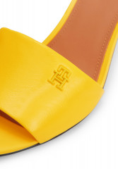 Tommy Hilfiger ELEVATED MID  Heeled mules vivid yellow ELEVATED MID Мюли на каблуке ярко-желтый