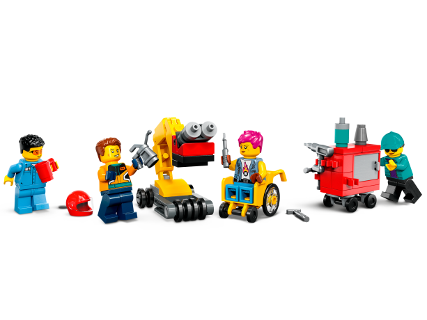 Lego Autowerkstatt автомастерская