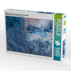 CALVENDO Puzzle CALVENDO Puzzle Mit Blick auf einen kleinen See Пазл CALVENDO Puzzle С видом на небольшое озеро