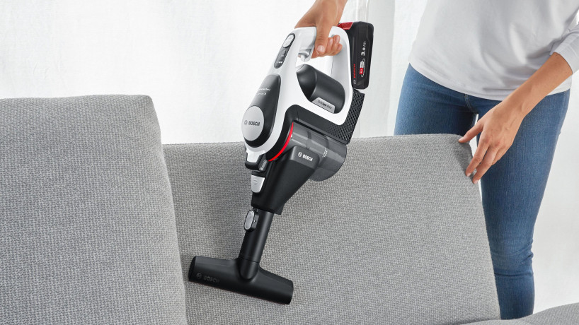 BOSCH BOSCH Handstaubsauger BKS8214W Unlimited Generation 2, 0 W, Dreistufige Auswahl der Leistungsstufe, Lifetime Filtermaterial  Ручной пылесос BOSCH BKS8214W Unlimited Generation 2, 0 Вт, трехступенчатый выбор уровня мощности, фильтрующий материал на в
