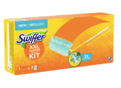 Swiffer Staubmagnet XXL Starter Set (Griff + 2 Tucher) Свиффер Магнитная щетка для удаления пыли Стартовый комплект XXL: 1 магнитная щетка с телескопической ручкой 90см + 2 сменные салфетки-насадки 