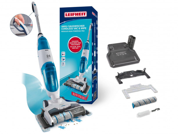 Leifheit Leifheit Akku-Saugwischer Regulus Aqua PowerVac Pro  Беспроводной пылесос Leifheit Regulus Aqua PowerVac Pro