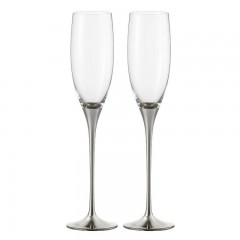Eisch Eisch Champagner-Exklusiv - Geschenkset Sektglaser platin im Geschenkkarton 2-tlg. / 180 ml Eisch шампанское эксклюзив - подарочный набор бокалов для шампанского платиновый в подарочной упаковке 2 шт. / 180мл