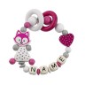 elefantasie Greifling Kleiner Fuchs personalisiert mit Namen Маленькая лисичка с цепляющей игрушкой