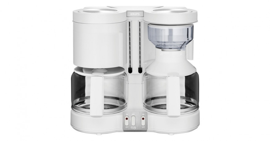 Krups Krups Duothek Plus KM 8501, Filtermaschine weiss  weiss Krups Duothek Plus KM 8501, фильтрующая машина белый