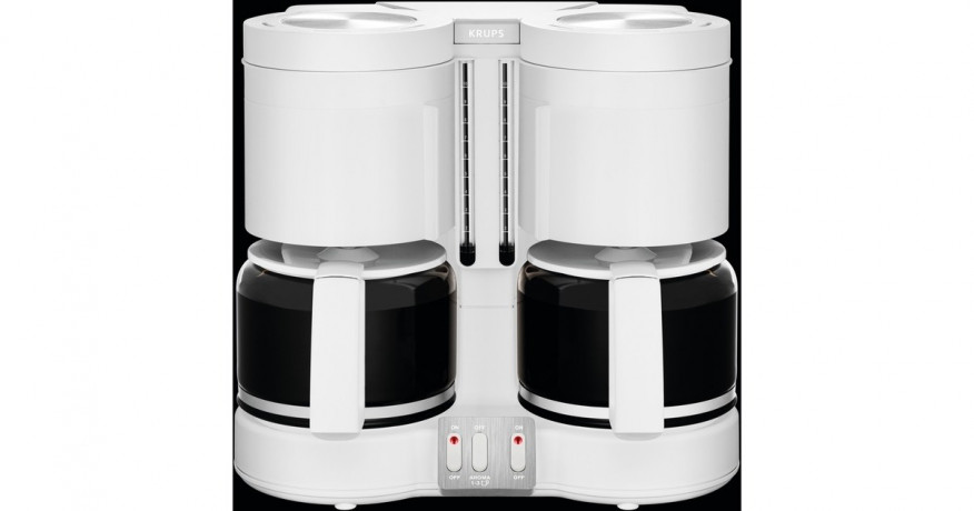 Krups Krups Duothek Plus KM 8501, Filtermaschine weiss  weiss Krups Duothek Plus KM 8501, фильтрующая машина белый