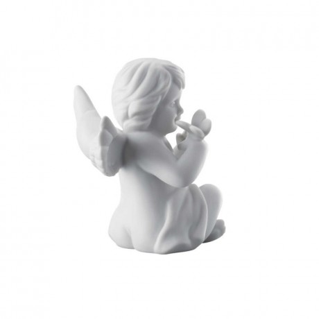 Rosenthal Rosenthal Engel mit Schmetterling mittel weiss matt 10,5 cm Rosenthal ангел с бабочкой средний белый матовый 10,5 см