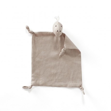 Kids Concept Schmusetuch Dino Leinen Одеяло Дино Льняное